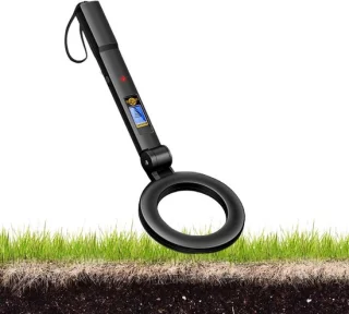 Handheld metaaldetector zwart