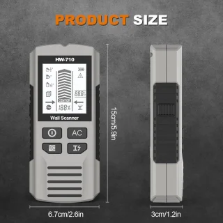 Handmetaaldetector Boutzoeker 17,4 cm - Zilverkleurig
