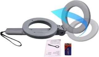 Handmetaaldetector - metaalzoeker scanner - zwart