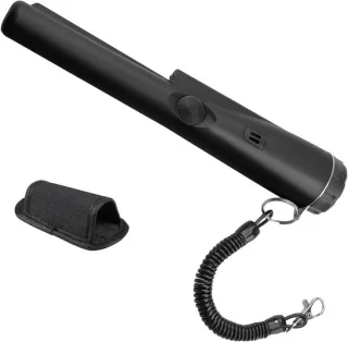 Handmetaaldetector pinpointer tester 25.5 cm zwart
