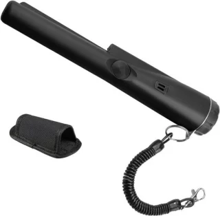Handmetaaldetector pinpointertester 25,5 cm zwart