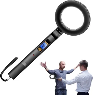 Handmetaaldetector Toverstok - 24 x 15 x 5 cm - zwart