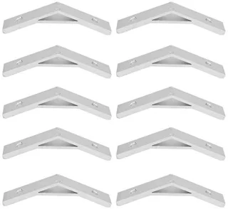 Hoeksteunen 2020 135° Aluminiumlegering - 10 stuks
