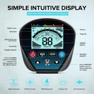 HOOMYA MD840 Metaaldetector