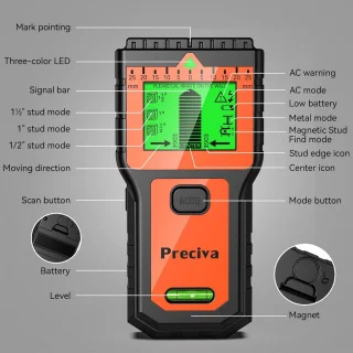 Hout- en Metaaldetector