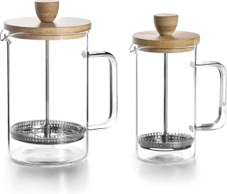 Houten Embolus Koffiezetapparaat 350 ml