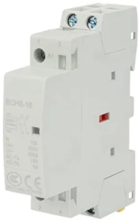 Huishoudelijk relais 230V DIN-rail 2P 16A
