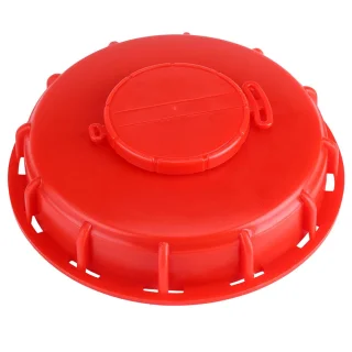IBC Tankdeksel 163 mm kunststof rood