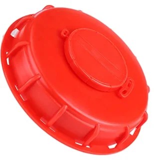 IBC Tankdeksel 163 mm kunststof rood
