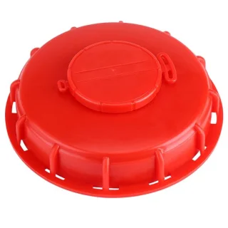 IBC Tankdeksel 163 mm kunststof rood