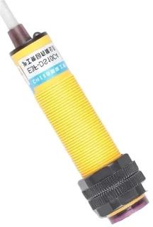 Inductie Sensor - Reflectie Schakelaar - Automatische Controle - Diffuse Reflectie - PNP Driedraads - Zwart