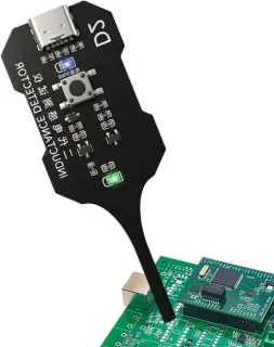 Inductietester Spoeldetector 7,7 x 3 cm Zwart