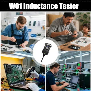 Inductietester (Spoeltester) - Type-C - Wit