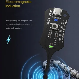 Inductietester (Spoeltester) - Type-C - Wit