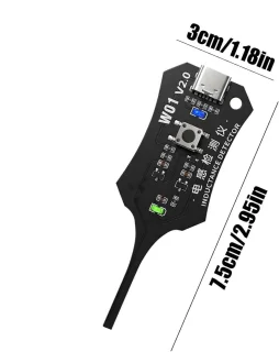 Inductietester (Spoeltester) - Type-C - Wit