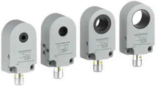 Inductieve naderingsschakelaar ringsensor 25 mm zilverkleurig