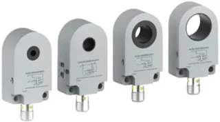 Inductieve naderingsschakelaar ringsensor 25 mm zilverkleurig