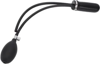 Inlaatblaas rookmachine lekdetector, 27 cm, zwart
