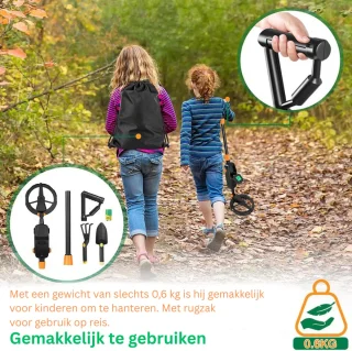 JMZR Metaaldetector Starterset met Pinpointer