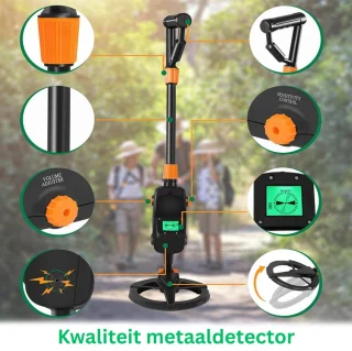 JMZR Metaaldetector Starterset met Pinpointer
