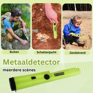 JMZR® Metaaldetector Volwassenen & Kinderen