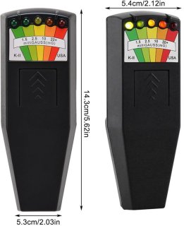 Wat vinden we goed aan de K2 Meter EMF-meter