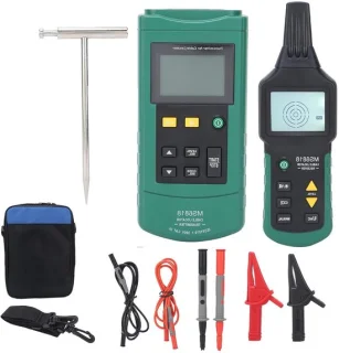 Kabeldetector digitaal 30 x 20 x 8 cm zwart
