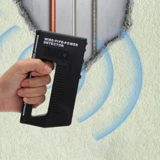 Kabeldetector Muren - Metaaldetector Scanner - Verborgen Kabels Vinden - Hoge Gevoeligheid - 8.8 x 3.4 x 15.8 cm - Meerkleurig