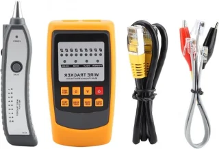 Kabeldetector Netwerktester 17,5 cm Zwart