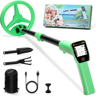 Kavo metaaldetector voor kinderen, waterdicht, groen