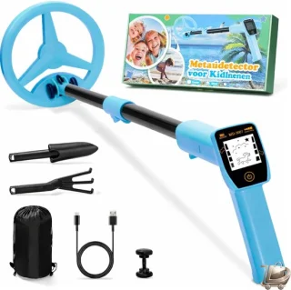 Kinder Metaaldetector - Metaaldetectieapparaat Blauw