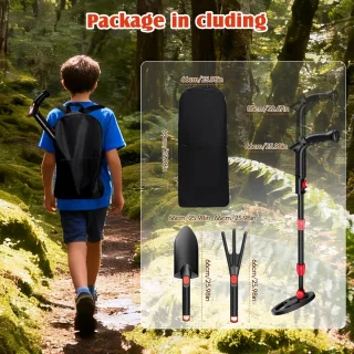 Kinder Metaaldetector Rood