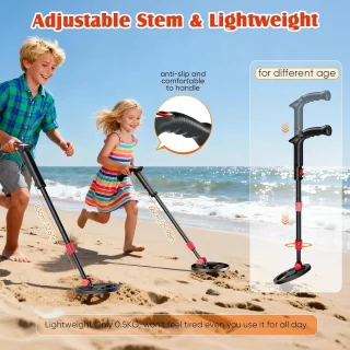 Kinder Metaaldetector Rood