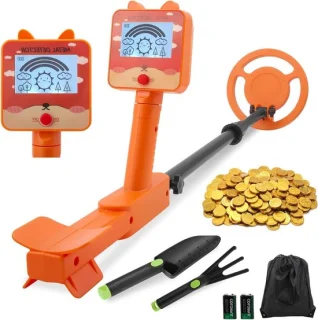 Kinder metaaldetector schatzoeker set