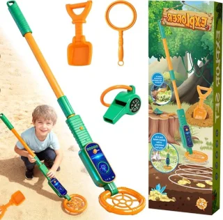 Kindermetaaldetector groen