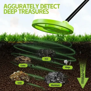 Kindermetaaldetector - Groen