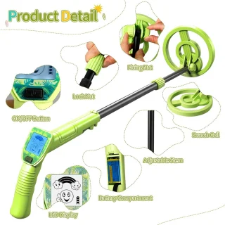 Kindermetaaldetector - Groen