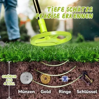 Kindermetaaldetector - Lichtgroen