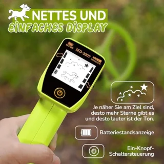Kindermetaaldetector - Lichtgroen