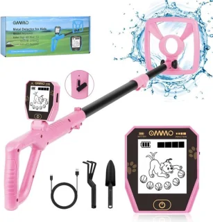 Kindermetalldetector Schatzoeker Roze