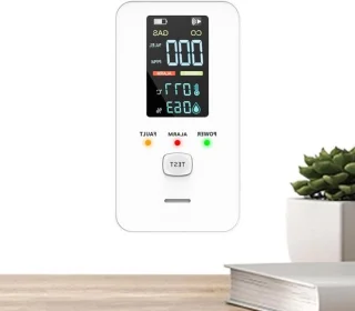 Koolmonoxidemelder Gasdetector - Wit