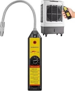 Lekdetector HVAC koelmiddel tester - zwart, 5x8x5 cm