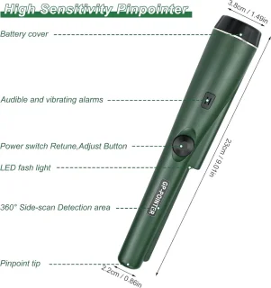 Lexium Metaaldetector Junior Pinpointer