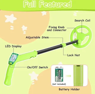 Lexium Metaaldetector Kinderen Pinpointer