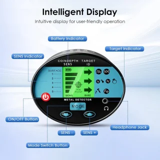Lexium Metaaldetector Kinderen Pinpointer