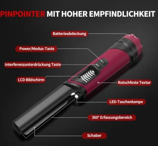 Lexium Metaaldetector Kinderen Pinpointer