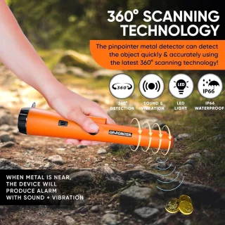 Lexium Metaaldetector Kinderen Pinpointer