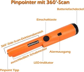 Lexium Metaaldetector Pinpointer voor kinderen