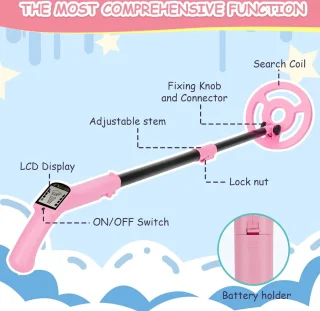 Lexium Metaaldetector voor Kinderen Pinpointer