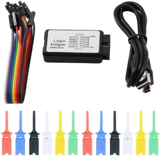 Logica analysator 24MHz 8 kanaals zwart